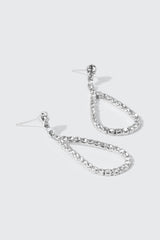 Rhinestone Teardrop Earrings