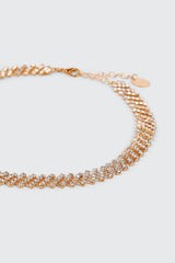 All Around Rhinestone Choker