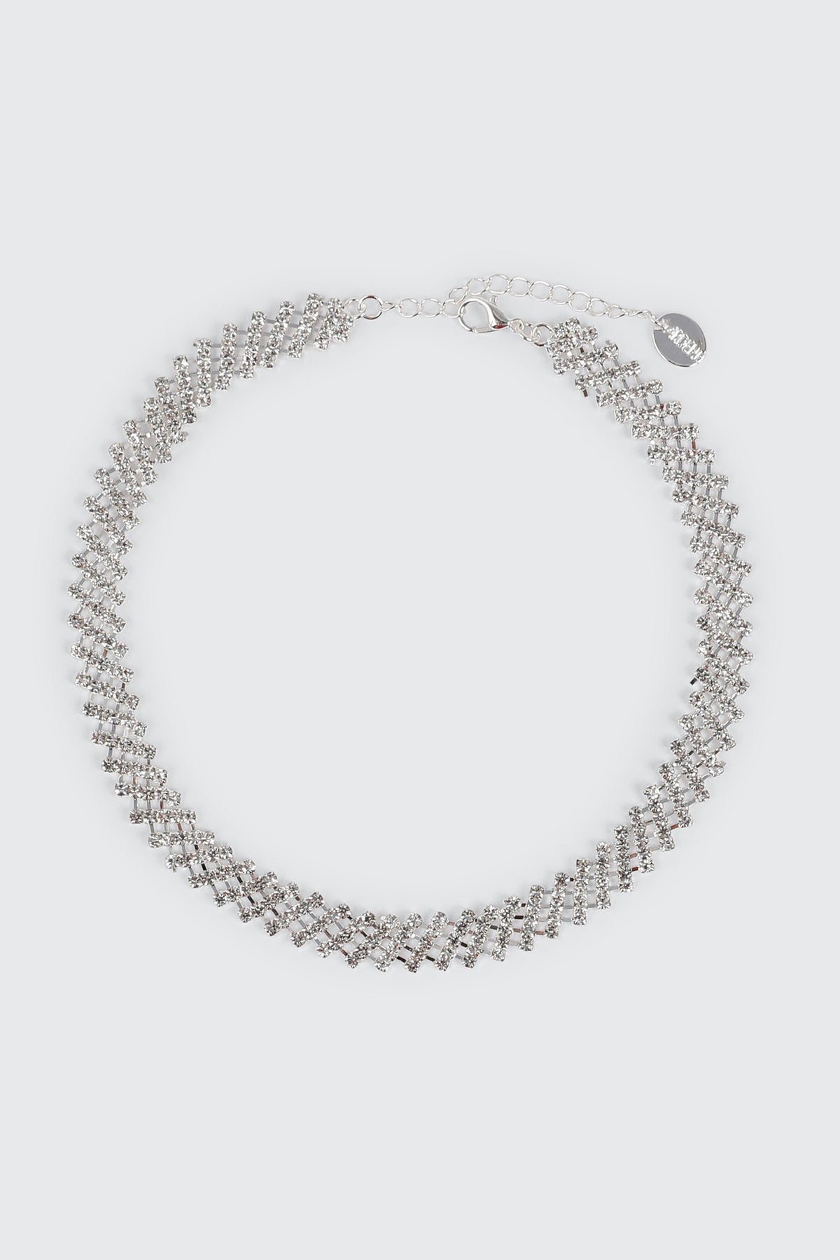 All Around Rhinestone Choker
