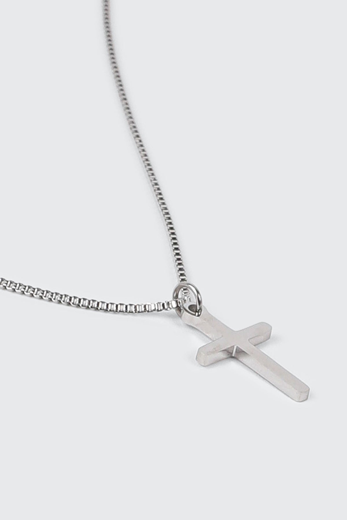 Stainless Steel Cross Necklace