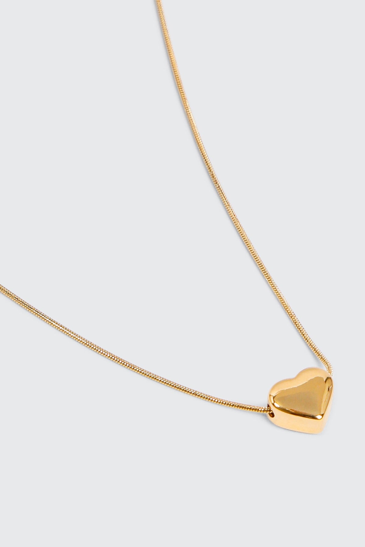 14K Gold Plated Heart Necklace
