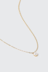 14K Gold-Plated June Birthstone Necklace