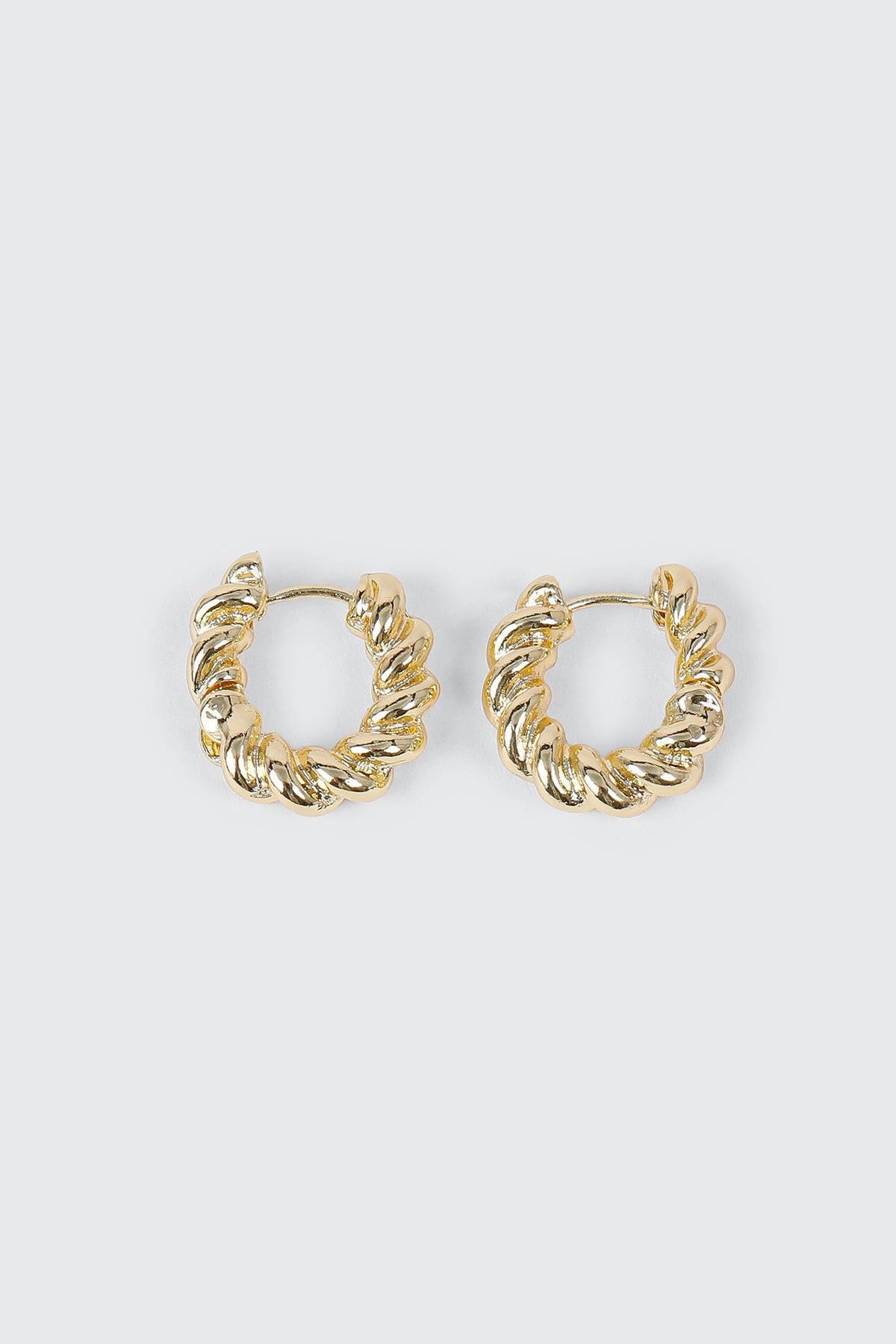 14K Gold Plated Hoop Earrings