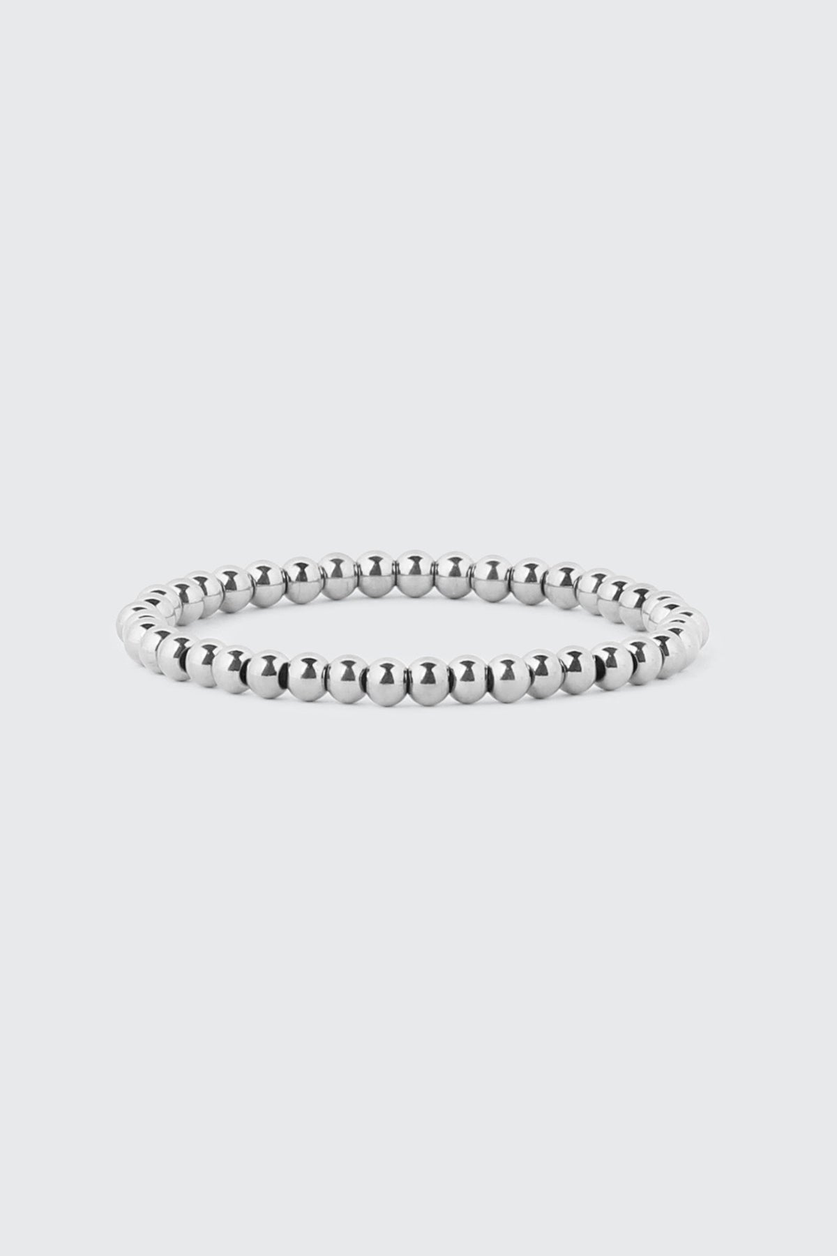 Stainless Steel Beaded Bracelet