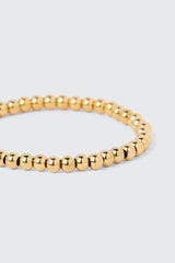 14K Gold Beaded Bracelet