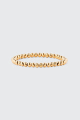 14K Gold Beaded Bracelet