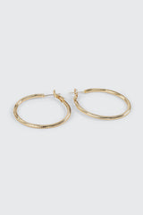 14K Gold Plated Hoop Earrings