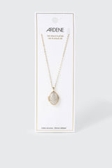 14K Gold-Plated Locket Necklace