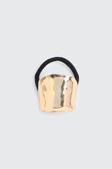 Hammered Cuff Hair Tie