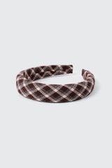 Plaid Padded Headband