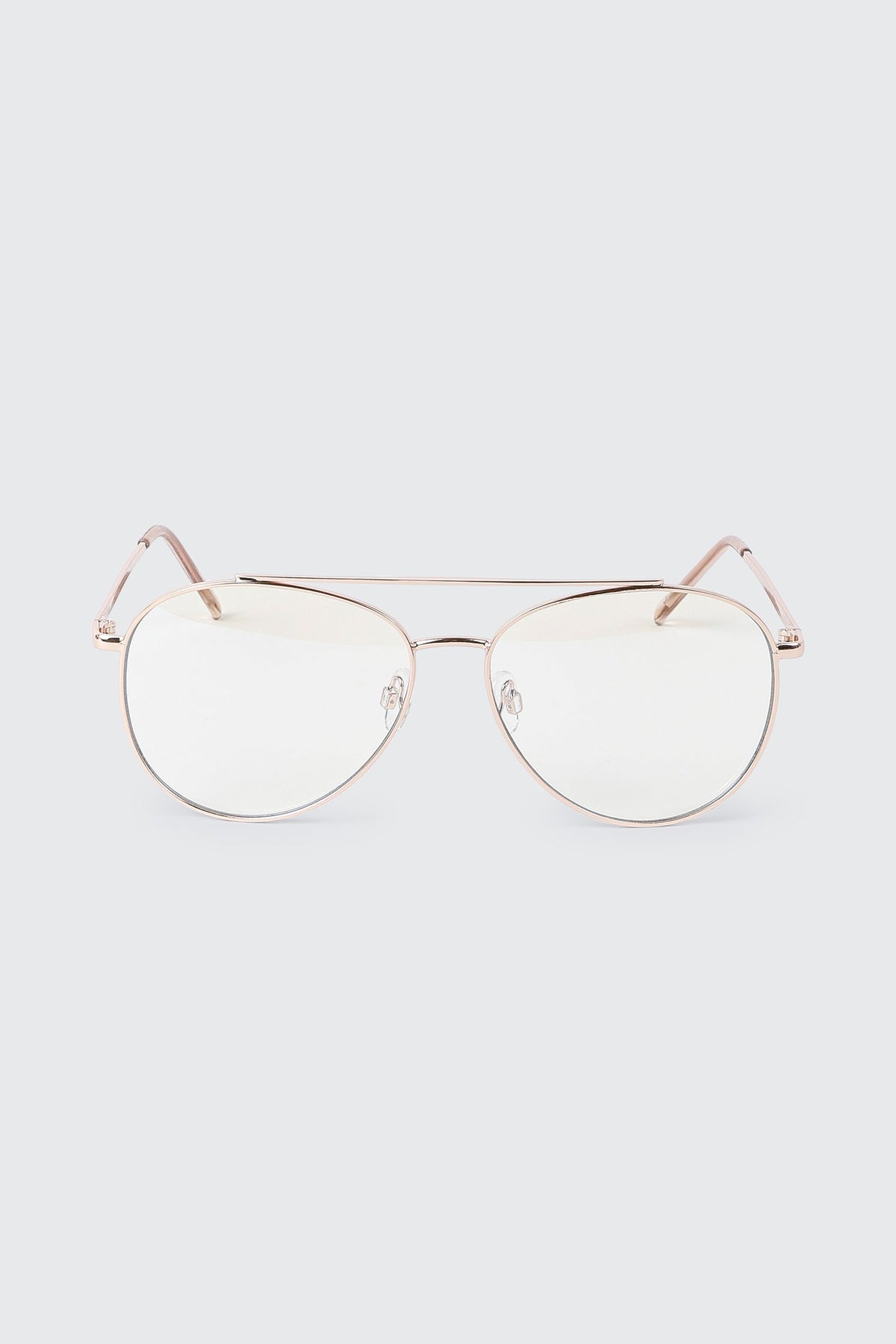 Clear Aviator Blue Light Glasses