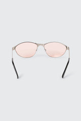 Slim Oval Cat Eye Sunglasses