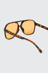 Thin Frame Aviator Sunglasses