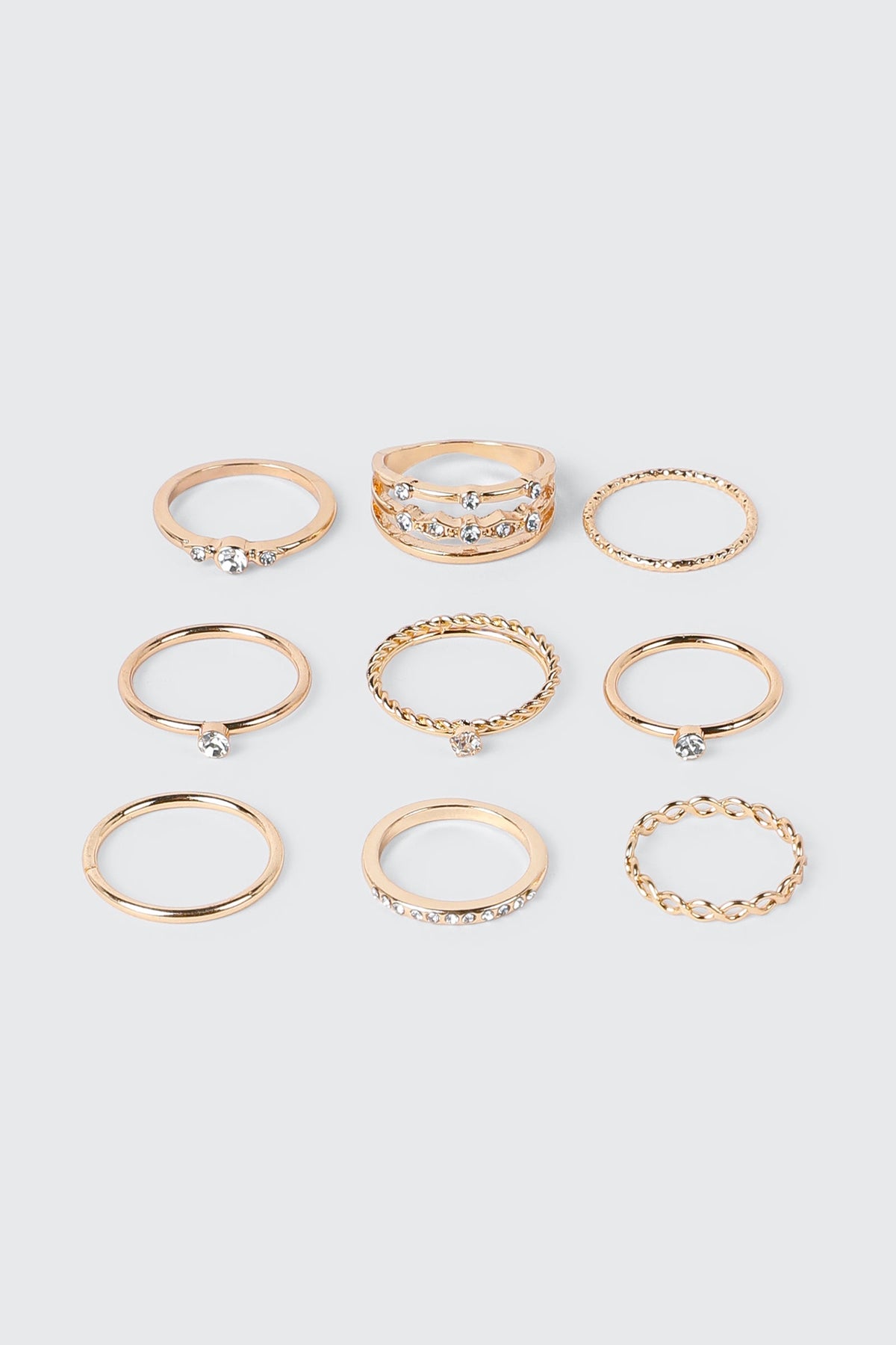 9-Piece Mixed Ring Set