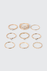 9-Piece Mixed Ring Set