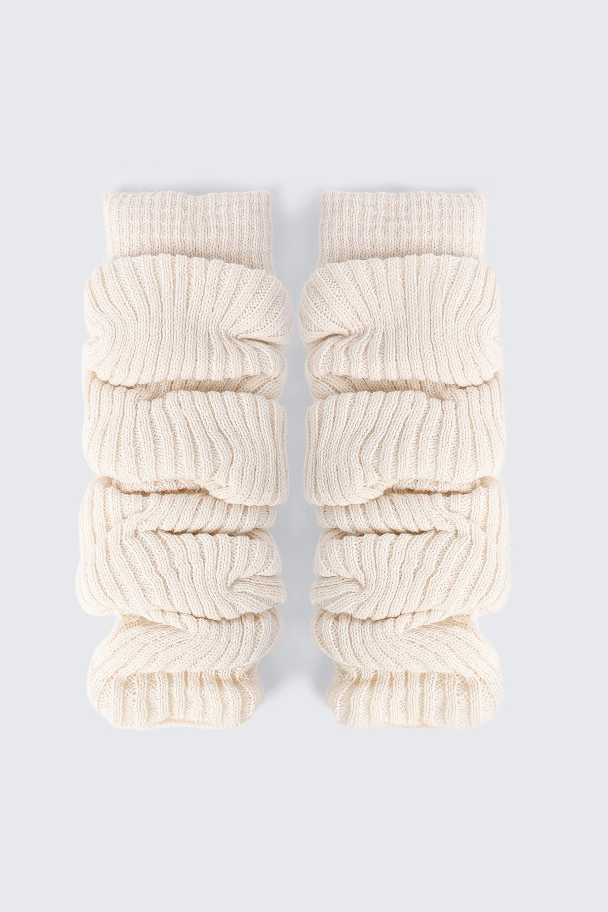 Over The Knee Ribbed Leg Warmers