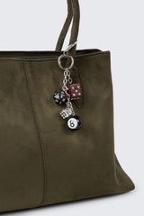 Dice Charm Keychain