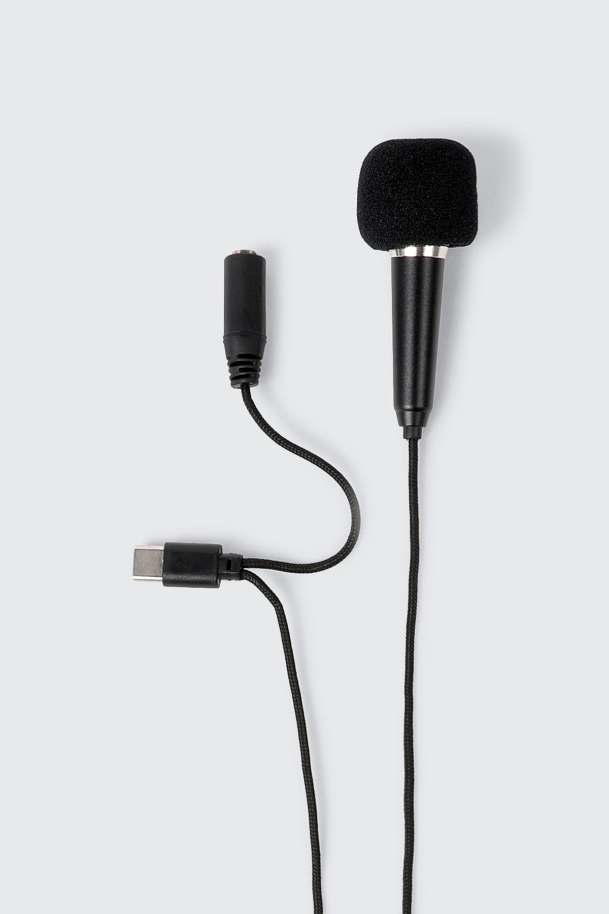 Mini Microphone with USB-C Adapter