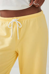 Drawstring Wide Leg Pants