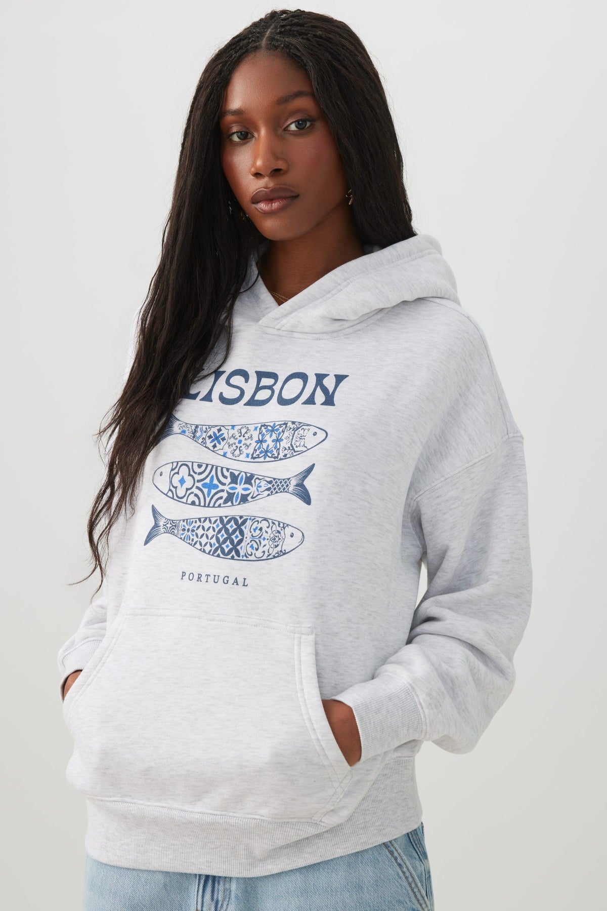 Oversized Graphic Hoodie