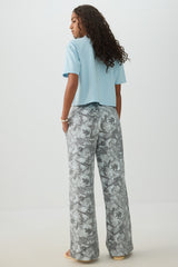 Wide Leg Knit Pants