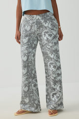 Wide Leg Knit Pants