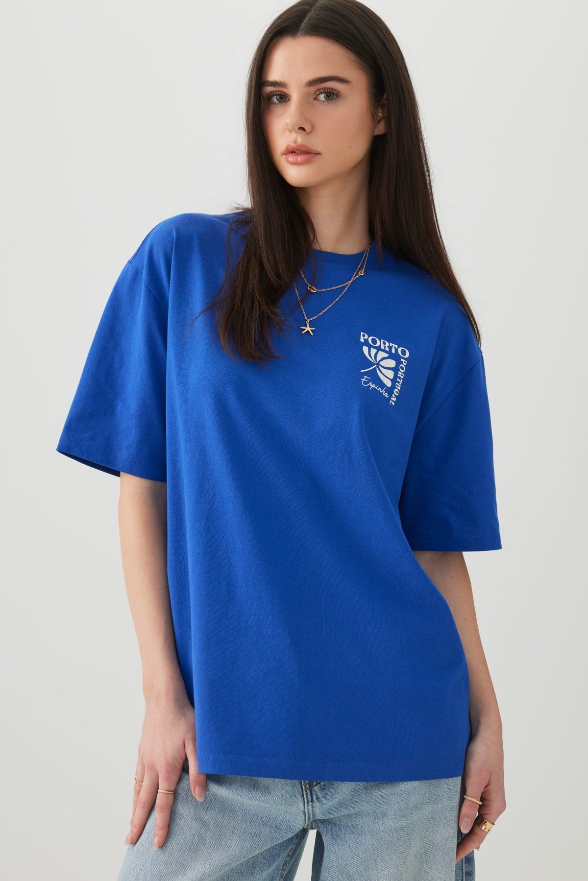 Cotton Oversized Graphic T-Shirt