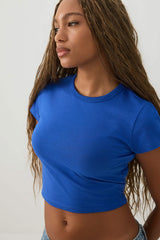 BASICOREâ¢ Fitted Crop T-Shirt