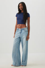 Basicoreâ¢ Fitted Crop T-Shirt