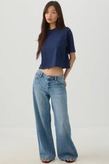 Basicoreâ¢ Boxy Cropped T-Shirt