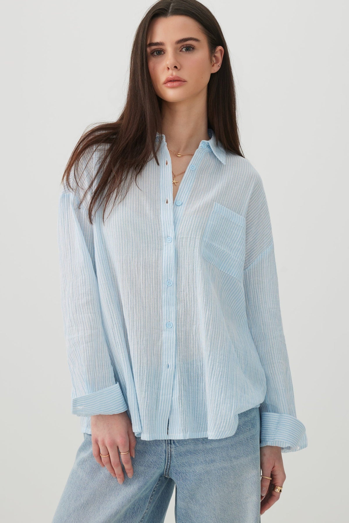 Oversized Button Up Shirt