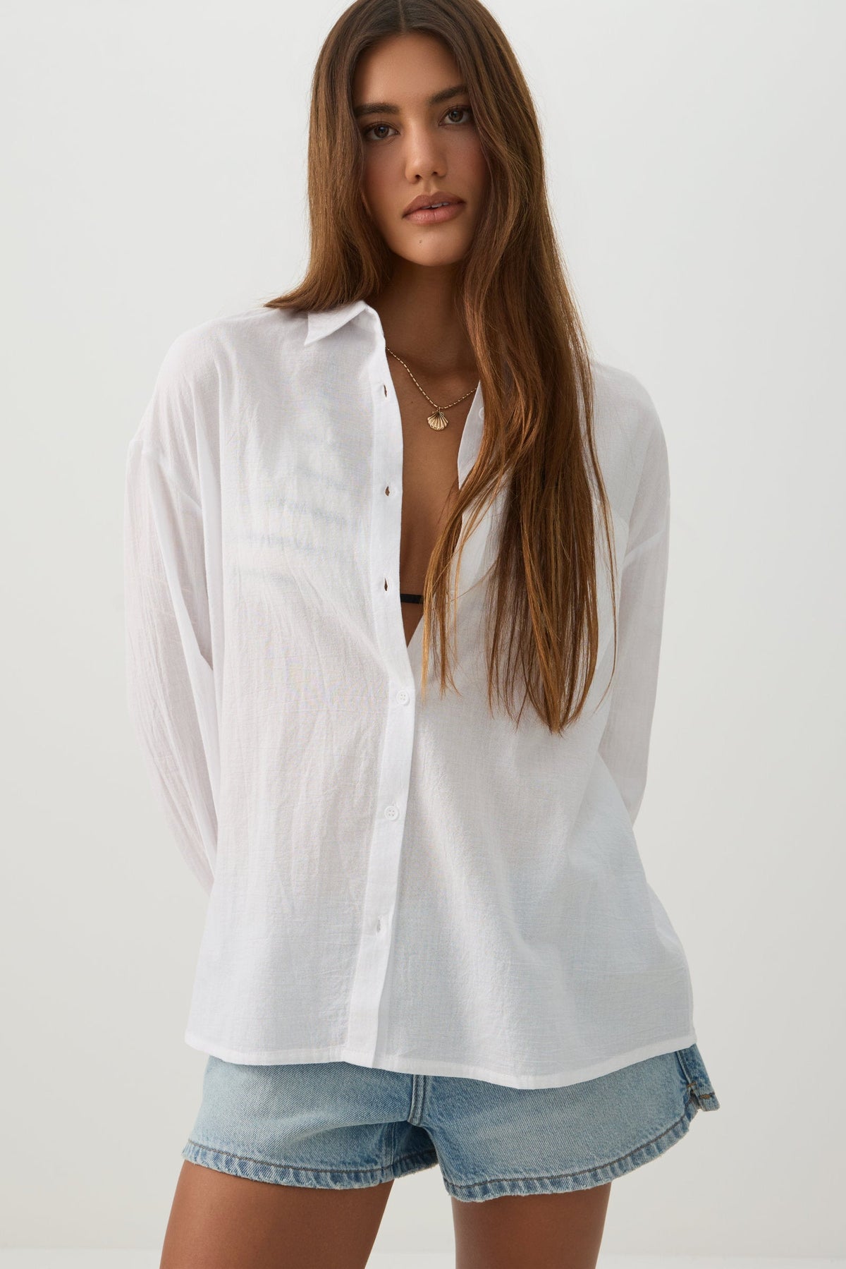 Oversized Button Up Shirt