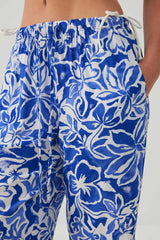 Mid Rise Slouchy Wide Leg Pant