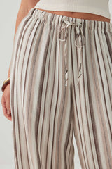 Mid Rise Slouchy Wide Leg Pant