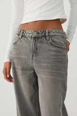 The Weekend Fit Low Rise Wide Leg Slouchy Jean