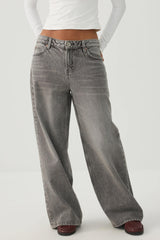 The Weekend Fit Low Rise Wide Leg Slouchy Jean