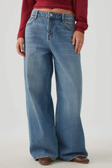 The Weekend Fit Low Rise Wide Leg Slouchy Jean