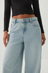 The Weekend Fit Low Rise Wide Leg Slouchy Jean