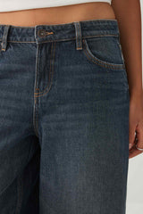 The Weekend Fit Low Rise Wide Leg Slouchy Jean