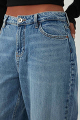 The Muse Fit Mid Rise Baggy Jean
