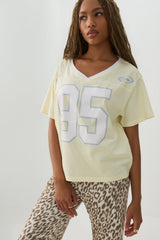 Oversized V-Neck PJ T-Shirt
