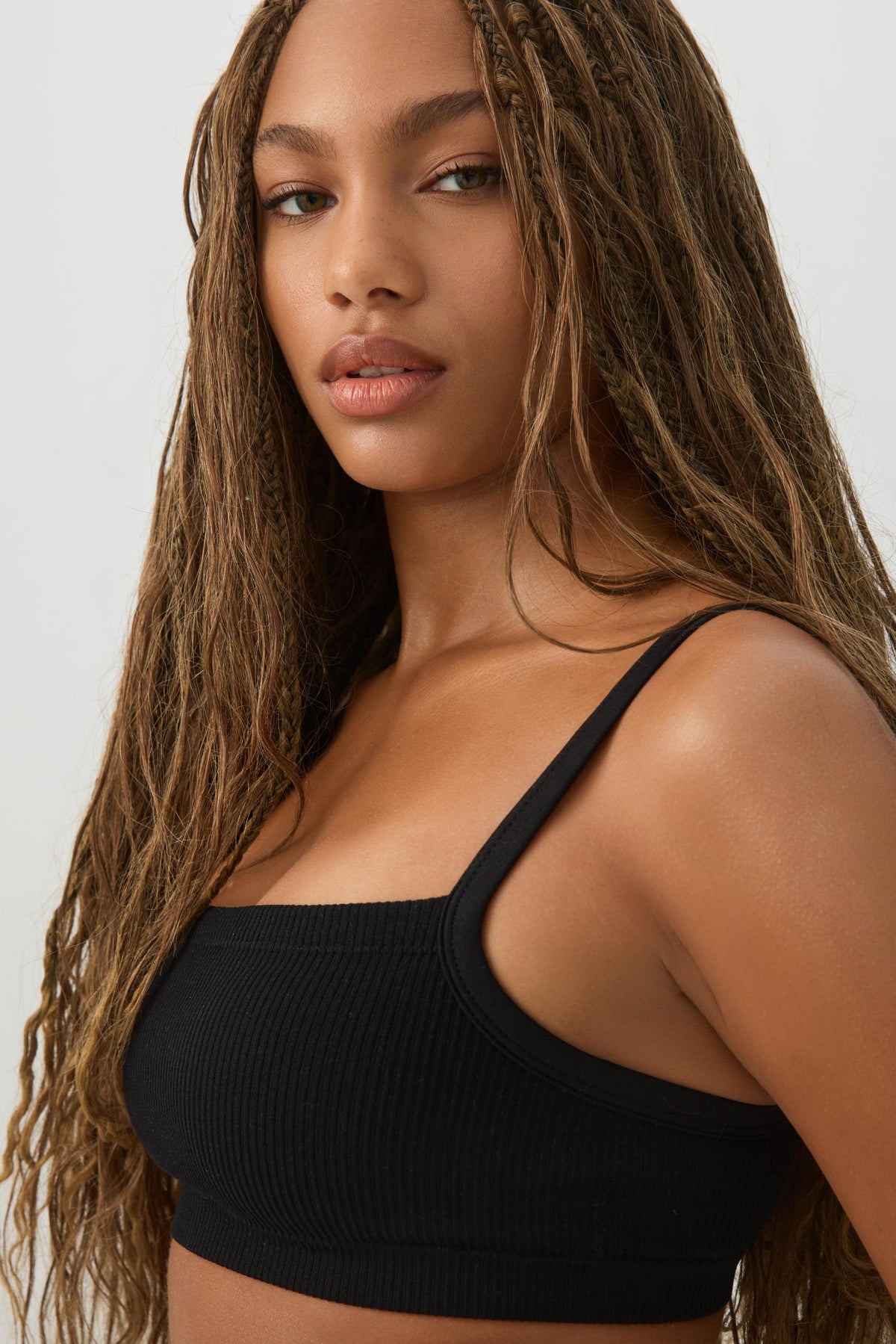 Ribbed Seamless Bralette