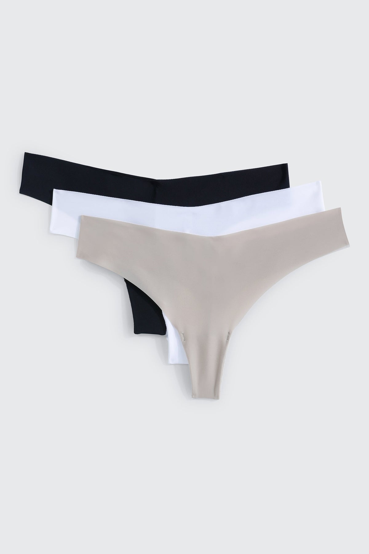 3-Pack Invisible Thong Panties