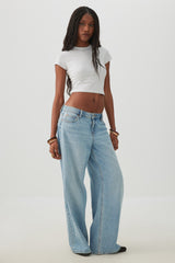 Basicoreâ¢ Fitted Crop T-Shirt