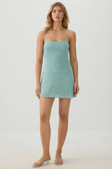 Sequin Knit Mini Dress