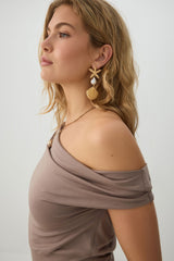 Asymmetrical Knit Top
