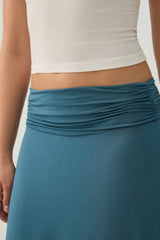 Midi Draped Skirt