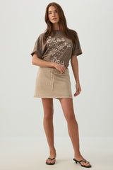 Graphic Print Oversized T-Shirt