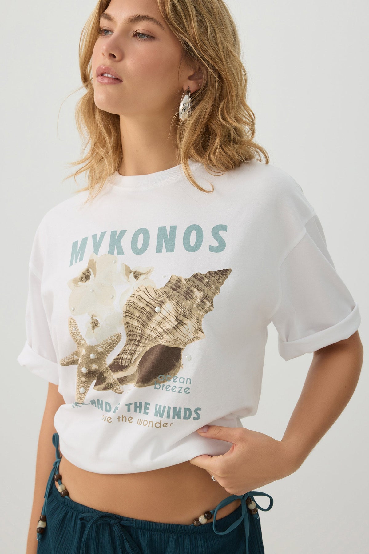 Graphic Print Oversized T-Shirt
