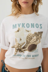 Graphic Print Oversized T-Shirt